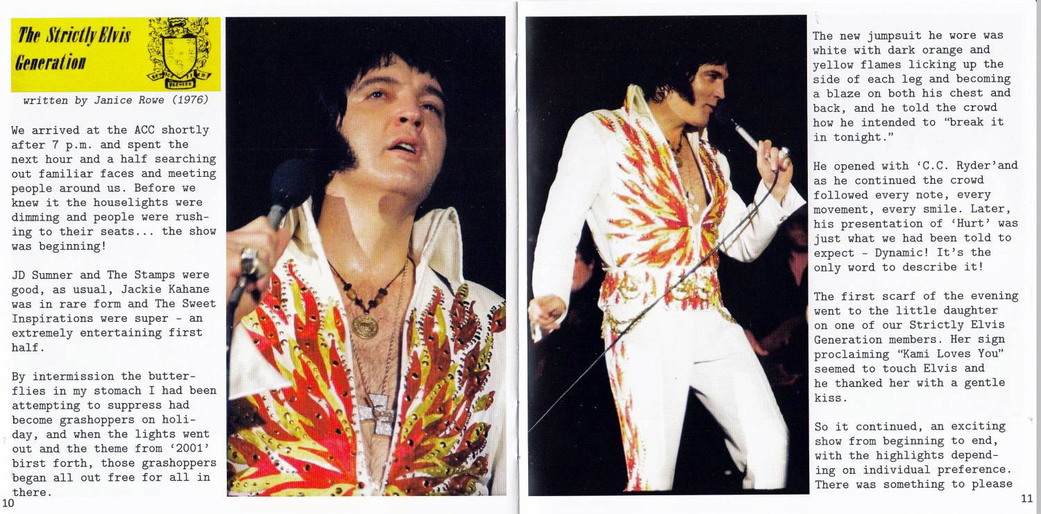 Elvis Presley Welcome To South Bend, Indiana : Booklet 6